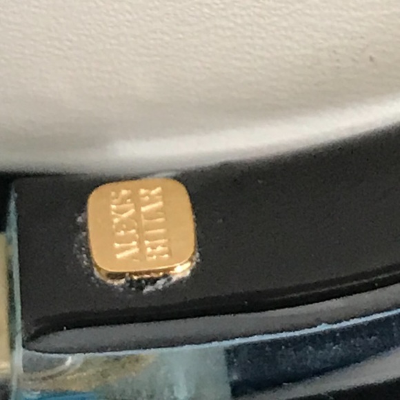 Alexis Bittar Blue Opal Bangle Bracelet  Last One - Picture 6 of 8